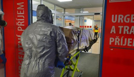 Výcvik Biohazard týmu ZZS JčK